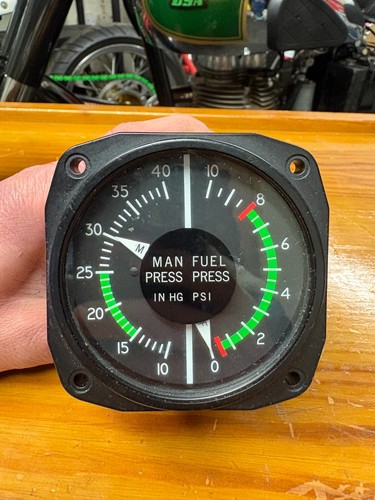 Man fuel pressure gauge - gauge, 6313