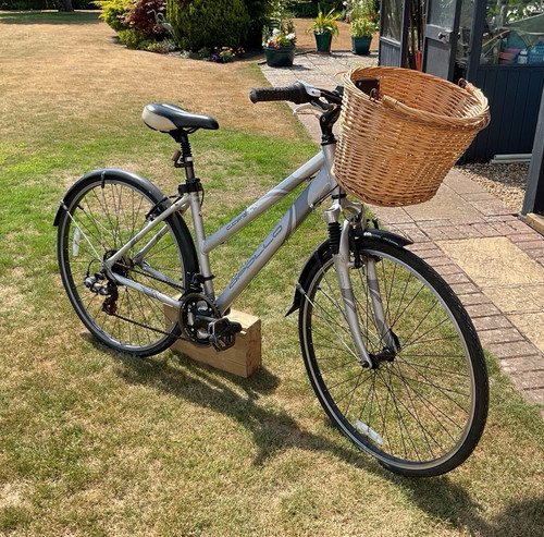 Silver 700c aluminium city - aluminium,