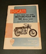 1965 DUCATI MOTORCYCLE 196 160