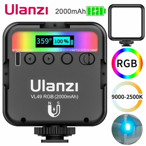 Ulanzi vl49 mini rgb led - vl49,