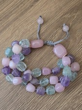 LOLA ROSE TRIPLE STRAND BLUE /