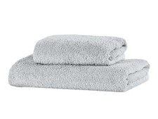 Giovanni Dolcinotti | Set of 2 Bath Towels - Pearl Grey - 100% Cotton