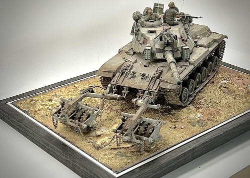 Built painted idf - 1/35, m60