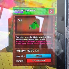 Nightmare SEMI TITAN 62kg