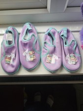 Girls Swim Shoes Uk 7 and uk 8. x 2 pairs