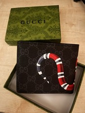 Gucci King Snake Leather