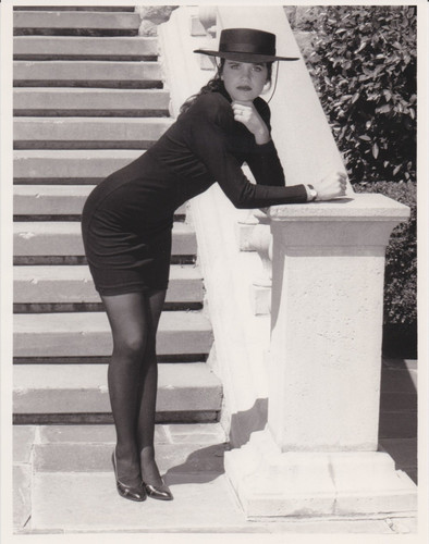 1989 press photo leggy - photo,