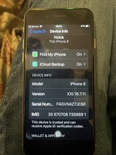 iPhone 8 64gb Unlocked Rose 