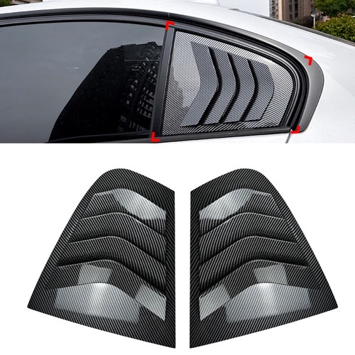 Rear side window louver trim - rear,