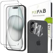 For Apple iPhone 17 6.3 Inch Tempered Glass Screen Protector & Camera Lens Cover