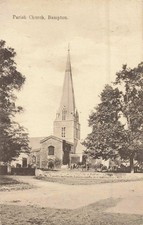 PARISH CHURCH, BAMPTON - 1910