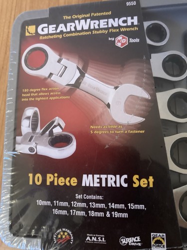 Gearwrench tools 9550 10pc - kd,