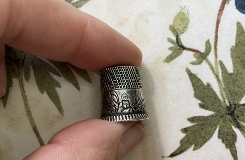 Vintage sterling russian scene - vintage,