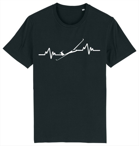 Heartbeat glider pilot gliding - heartbeat,