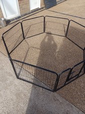 Puppy Play Pen 8 Pcs And Toilet Traning Tray.