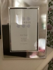 SILVER   PLATED   PHOTO FRAME 4X 6 INS.