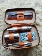 Vintage Gents Leather travel