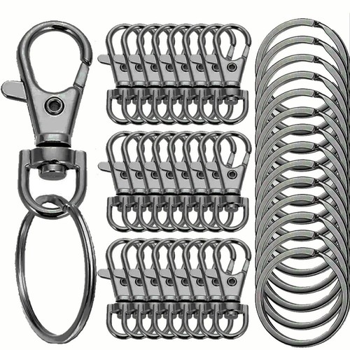 20pcs keychain hook clips with - 20pcs,