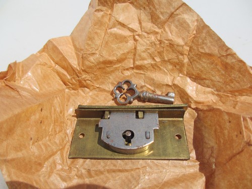 Small vintage brass cabinet - small,
