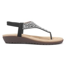 Lilley Womens Sandals Black