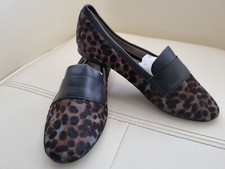 Boden Shoes Size 36/3 Animal Print Slip On Shoes-N2D