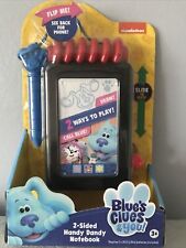 Blue's Clues - 2 Sided Handy Dandy Notebook - Brand New