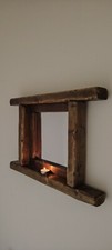 wood mirror,solid pine,rustic, handmade to order, bathroom mirror,hallway mirror