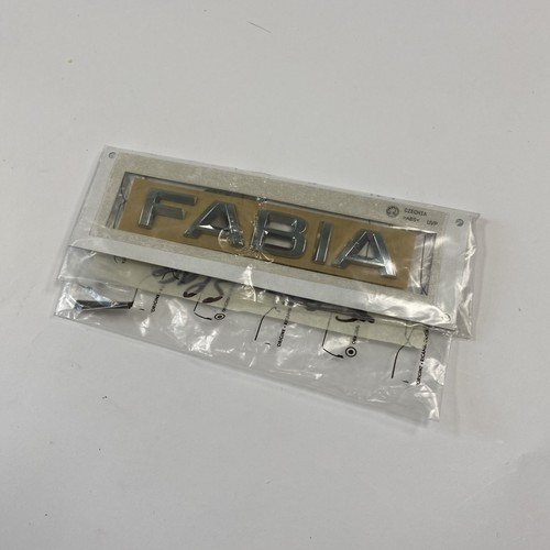 Genuine skoda fabia badge rear - badge,