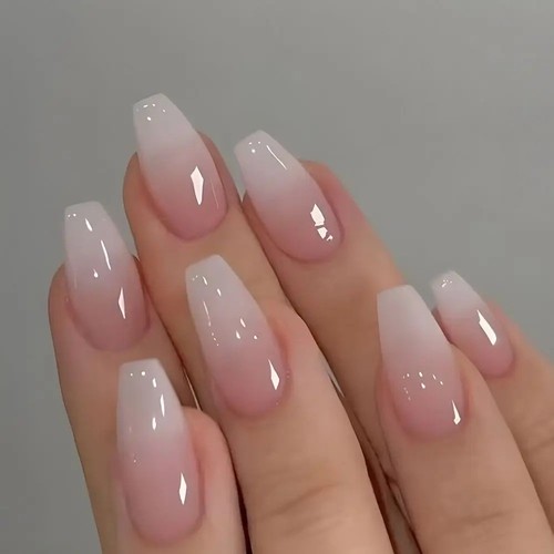 24pcs gradient french - gradient,