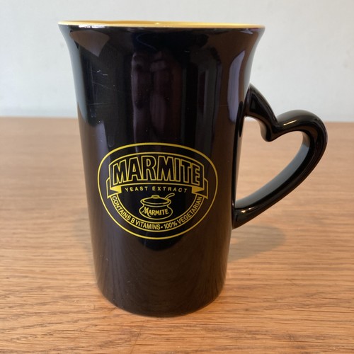 Marmite heart handle mug - marmite,