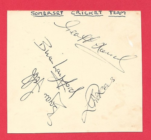 Somerset ccc 1957 season - ccc,