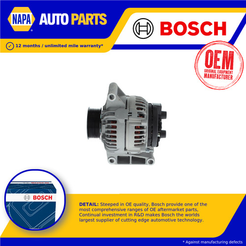 Alternator 1986a00991 bosch - alternator,