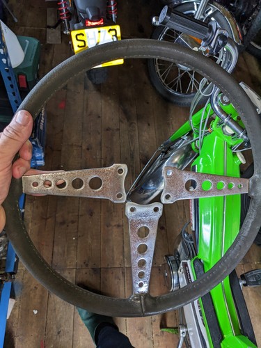 Classic car steering wheel - classic,