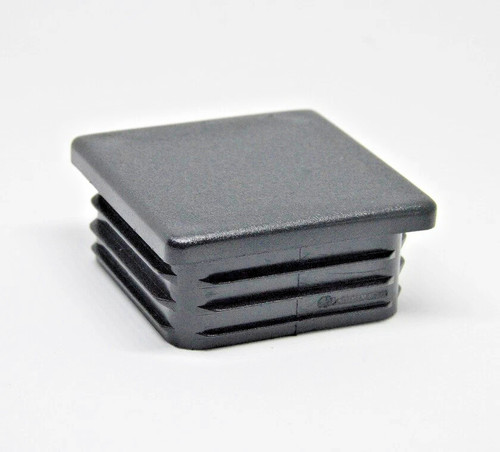 50x50mm square plastic end cap - 50x50mm,