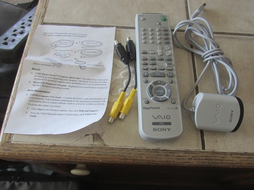 Sony vaio remote - pc, rm-gp4u