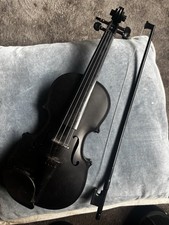 Black violin kids children - black,