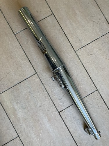 Suzuki gt250 left exhaust - gt250,