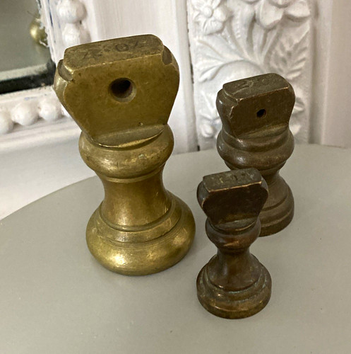 Vintage brass metal - vintage, scale