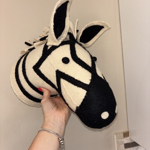 Felt animal head - felt,