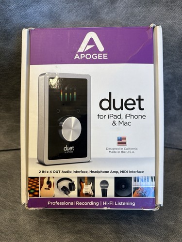 Apogee duet audio music - audio,