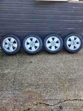 mini cooper 15" heli alloy wheels x4 with tyres