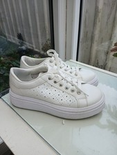 CLAUDIA GHIZZANI LADIES PLATFORM SNEAKERS TRAINERS SIZE 39