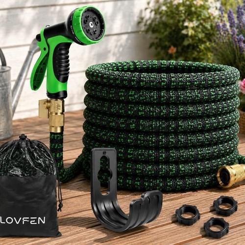Expandable garden hose - expandable, pipe