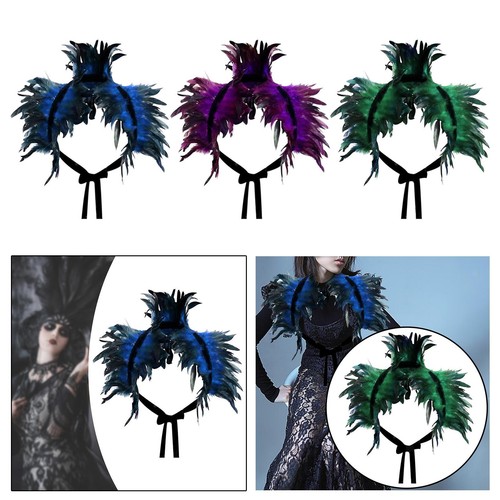 Artificial feather cape fancy - artificial,