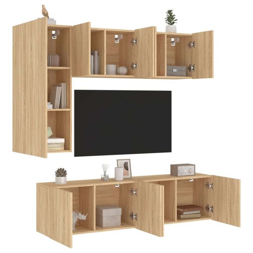Wall unit sonoma oak - wall,