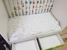 Ikea Stuva cot with drawers and matt 60 x 120