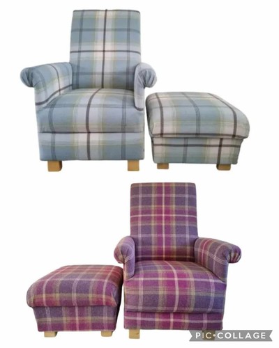 Adult armchair footstool - armchair,