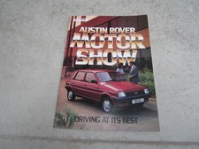 1984 Austin Rover Range Sales