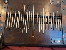25 Bone Crochet Hooks