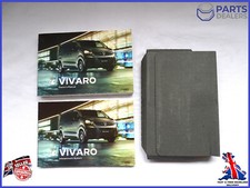 GENUINE VAUXHALL VIVARO C 2019-2025 OWNERS MANUAL HANDBOOK AUDIO WALLET PACK